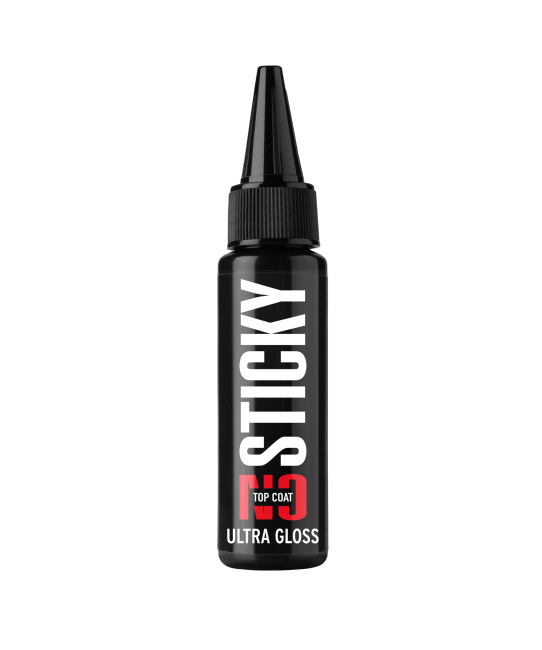 No Sticky Top Coat Ultra Gloss for Gel Polish, 30 ml